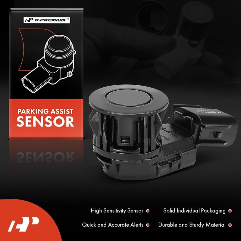 A-Premium Reverse Backup Parking Aid Assist Sensor Compatible with Select Toyota Models - RAV4 2014-2018, Tacoma 2015-2022, Tundra 2014-2021, Replace# 89341-0C010, 89341-0C020 - Image 3